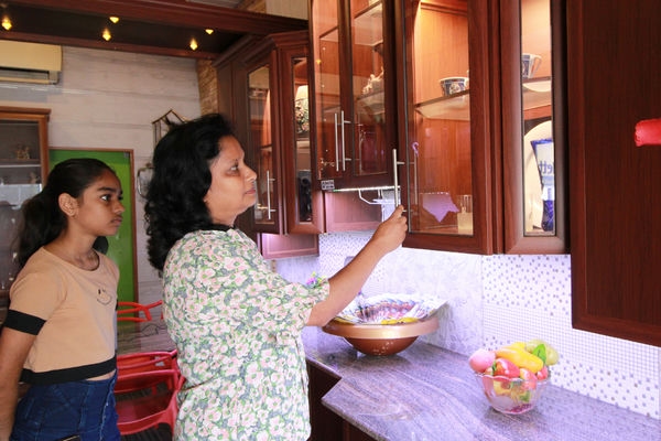 Aluminium Pantry Cupboard in Sri Lanka