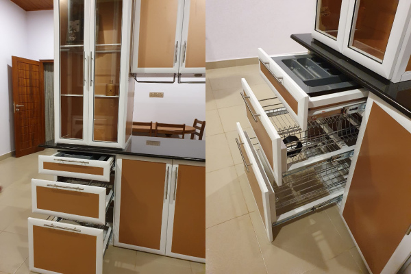 Aluminium Pantry Cupboard in Sri Lanka